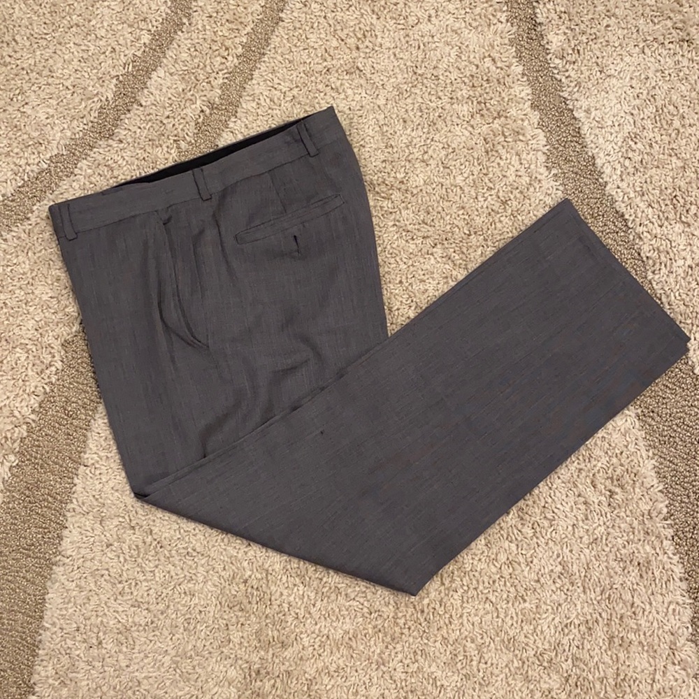 Gray Kenneth Cole Dress Pants. 36R. 30 inseam.
